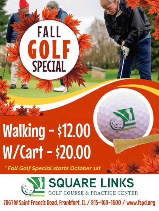 Fall Golf Special